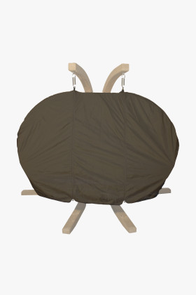 Univerzální dešťová ochranná takaró k zahradní houpačce, voděodolná černá